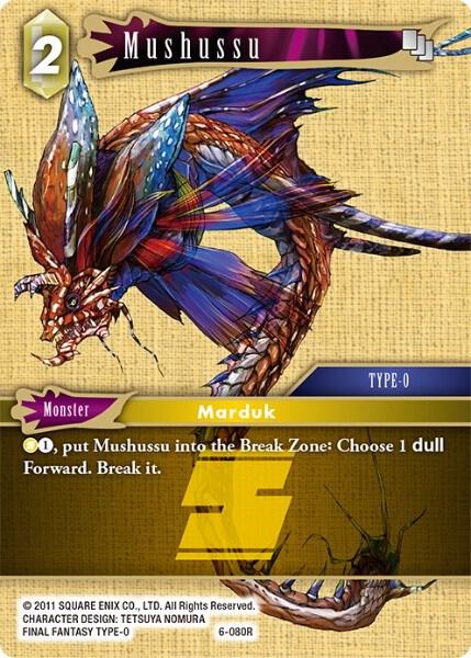 Mushussu, Opus VI 6-080R