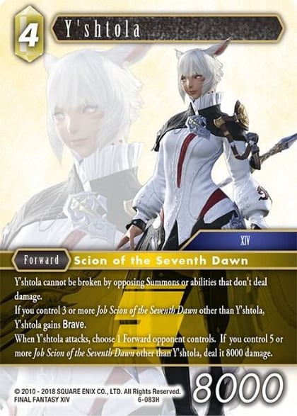 Y'shtola, Opus VI 6-083H