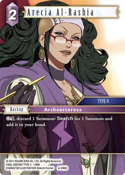 Arecia Al-Rashia, Opus VI 6-086H