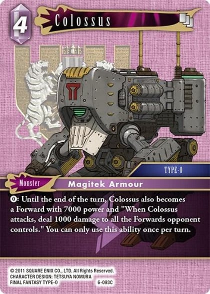 Colossus, Opus VI 6-093C