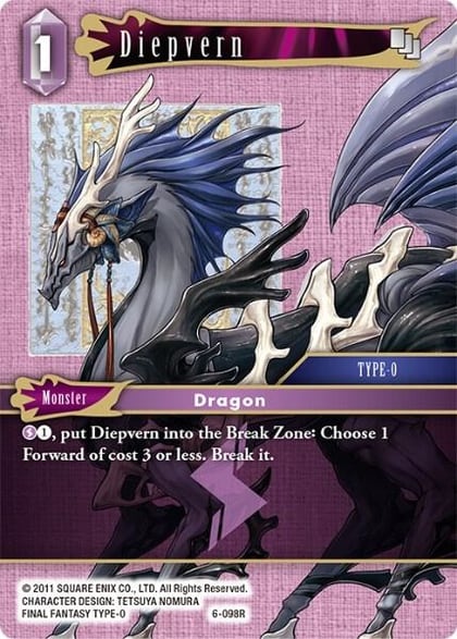 Diepvern, Opus VI 6-098R