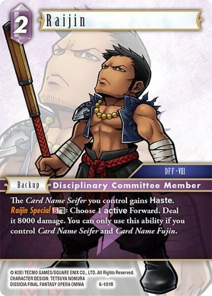 Raijin, Opus VI 6-101R