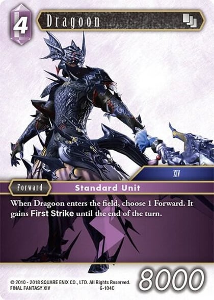 Dragoon, Opus VI 6-104C