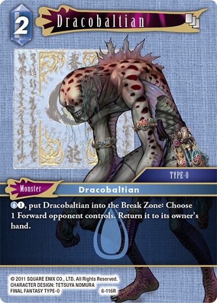Dracobaltian, Opus VI 6-116R