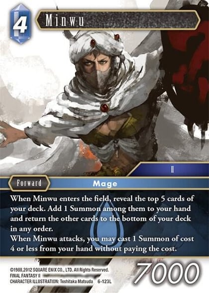 Minwu, Opus VI 6-123L