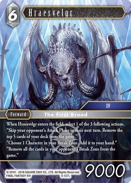 Hraesvelgr, Opus VI 6-127L