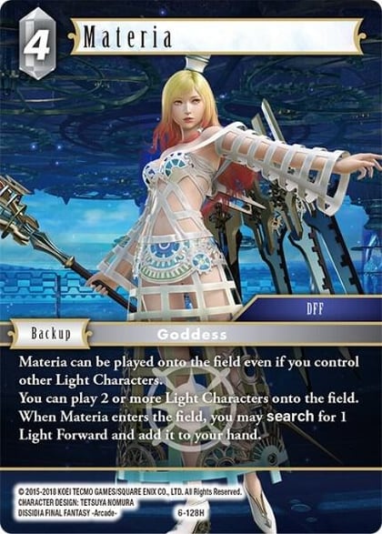 Materia, Opus VI 6-128H
