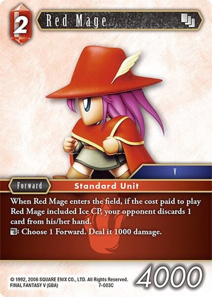 Red Mage (7-003C), Opus VII 7-003C