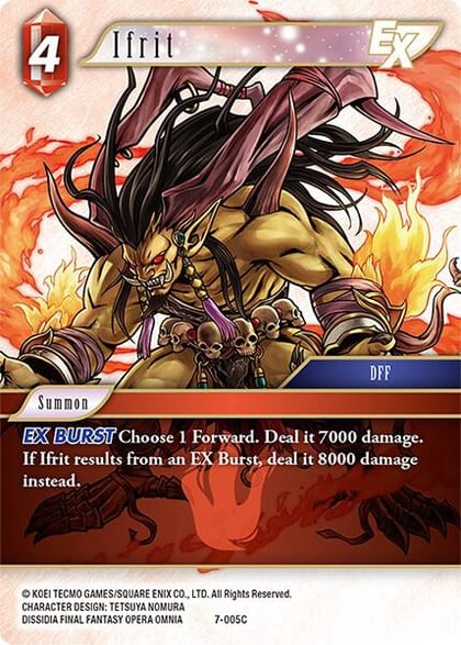 Ifrit EX, Opus VII 7-005C
