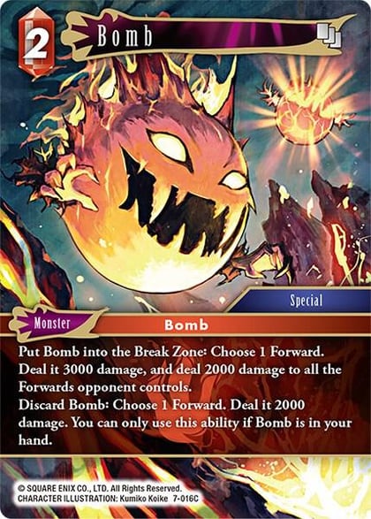 Bomb, Opus VII 7-016C