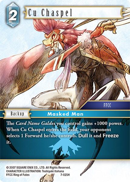 Cu Chaspel, Opus VII 7-025H