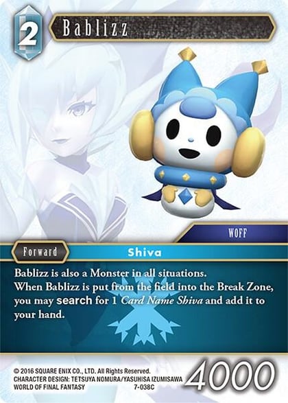 Bablizz, Opus VII 7-038C