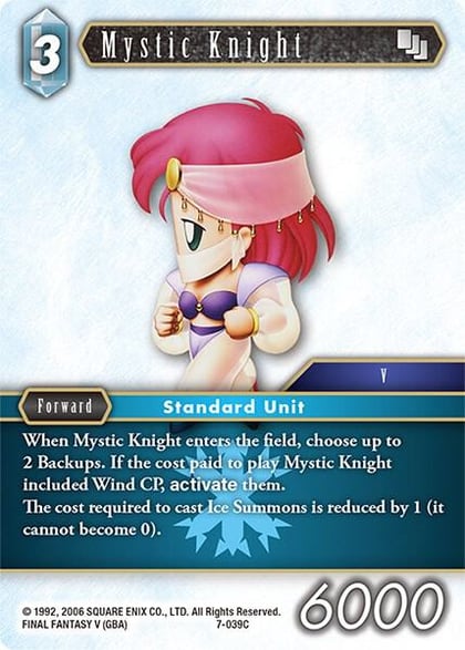Mystic Knight (7-039C), Opus VII 7-039C