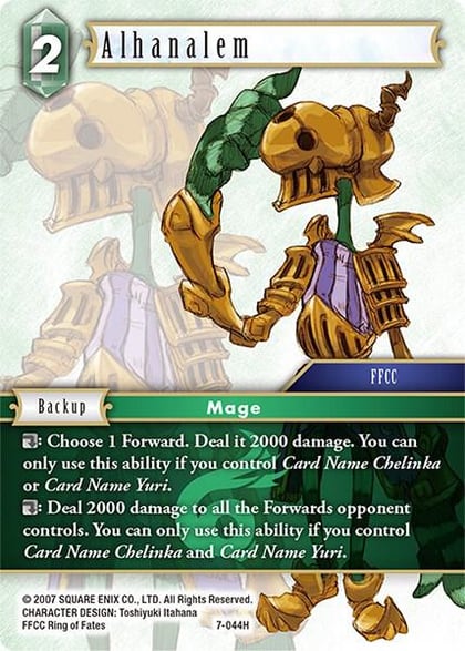 Alhanalem, Opus VII 7-044H
