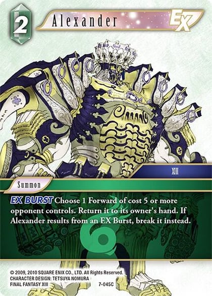 Alexander EX, Opus VII 7-045C