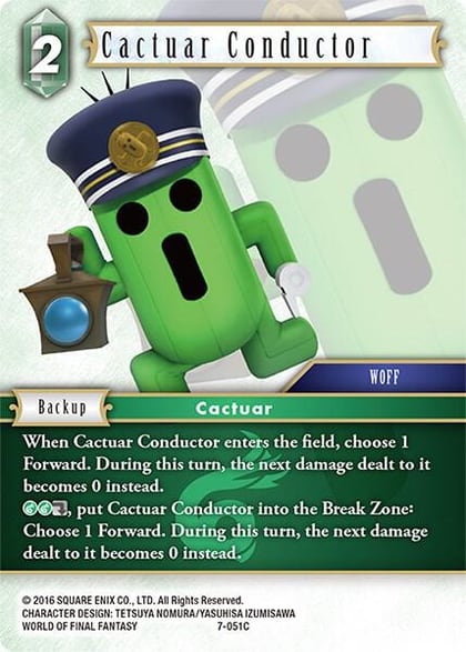 Cactuar Conductor, Opus VII 7-051C