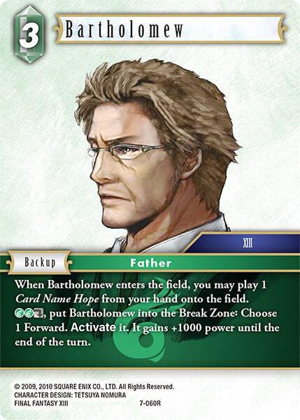 Bartholomew, Opus VII 7-060R