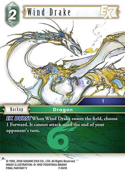Wind Drake EX, Opus VII 7-061H