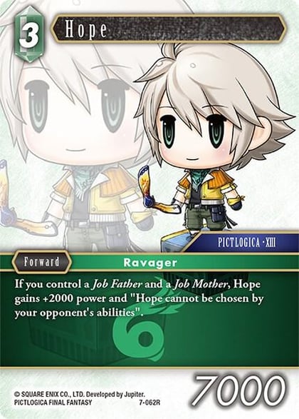 Hope, Opus VII 7-062R