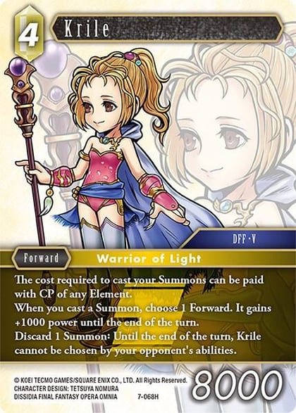 Krile, Opus VII 7-068H