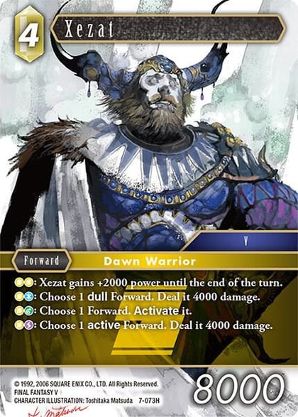 Xezat, Opus VII 7-073H