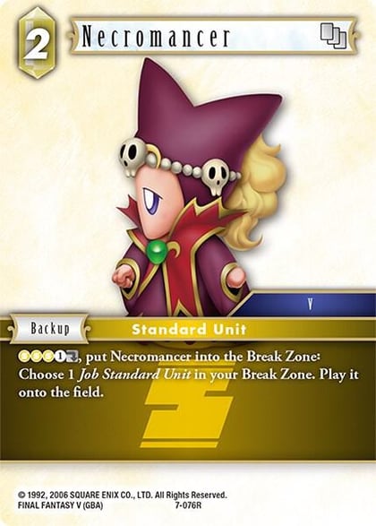 Necromancer, Opus VII 7-076R