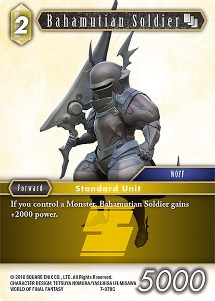 Bahamutian Soldier, Opus VII 7-078C