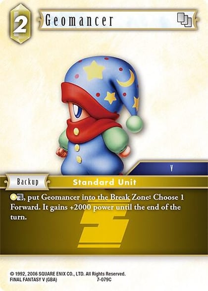 Geomancer, Opus VII 7-079C