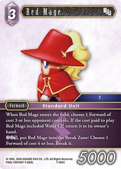 Red Mage (7-085C), Opus VII 7-085C
