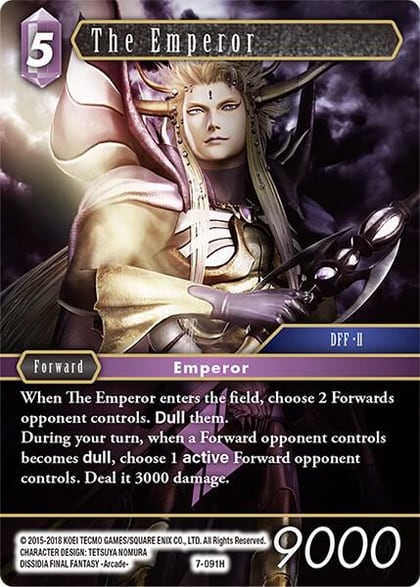 The Emperor, Opus VII 7-091H