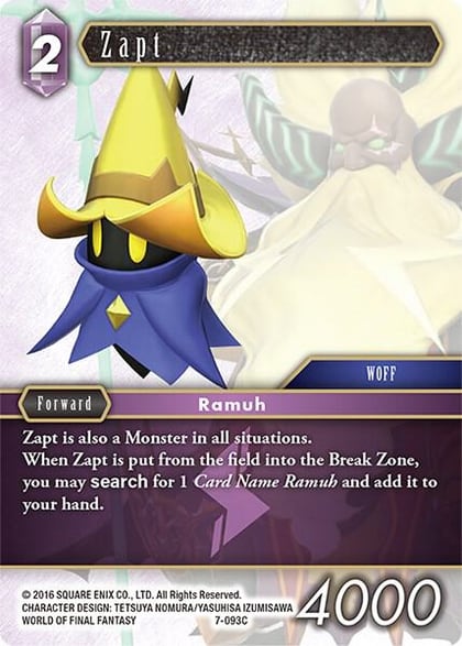 Zapt, Opus VII 7-093C