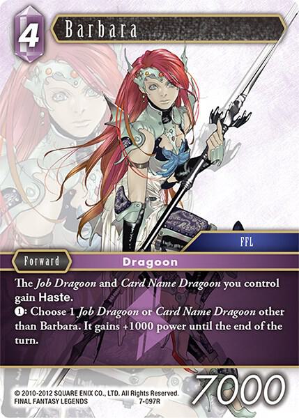 Barbara, Opus VII 7-097R
