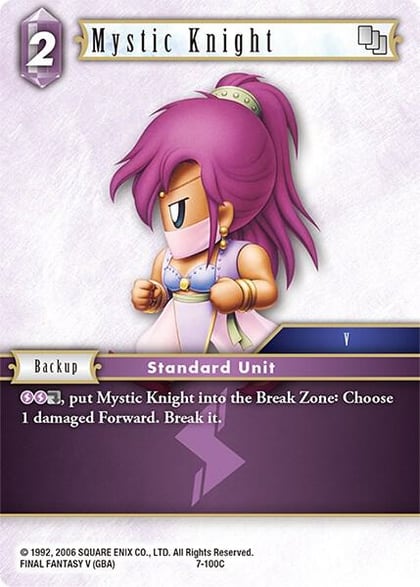 Mystic Knight (7-100C), Opus VII 7-100C