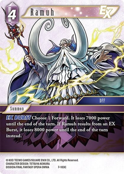 Ramuh EX, Opus VII 7-103C