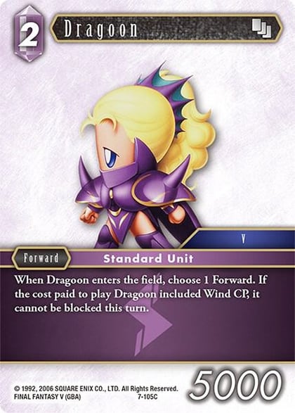 Dragoon, Opus VII 7-105C