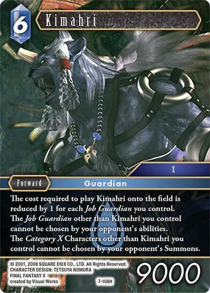 Kimahri, Opus VII 7-108H