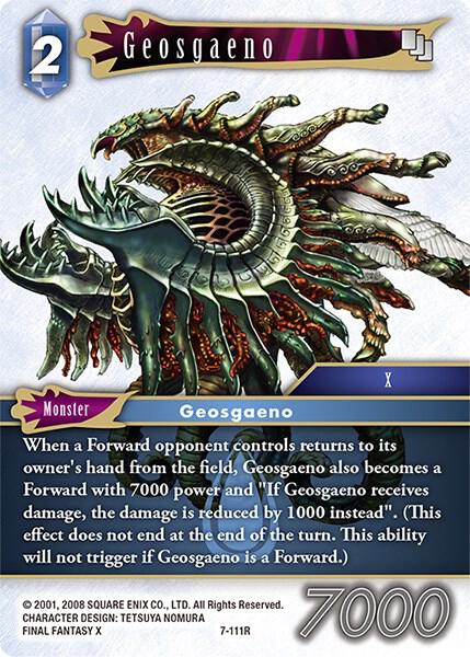 Geosgaeno, Opus VII 7-111R