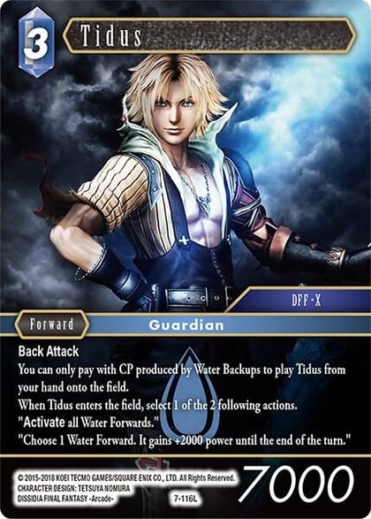 Tidus (7-116L), Opus VII 7-116L