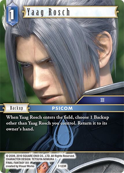 Yaag Rosch, Opus VII 7-123R