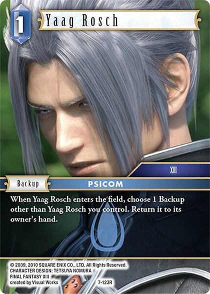 Yaag Rosch, Opus VII 7-123R