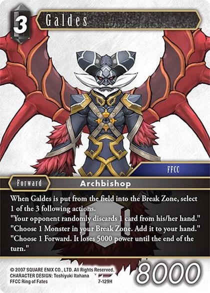 Galdes, Opus VII 7-129H