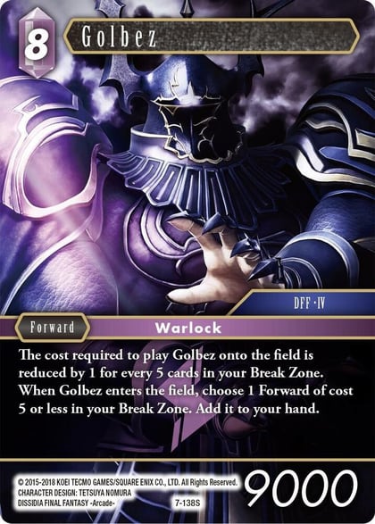 Golbez, Opus VII 7-138S