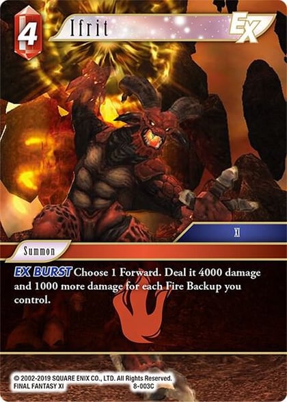 Ifrit EX, Opus VIII 8-003C