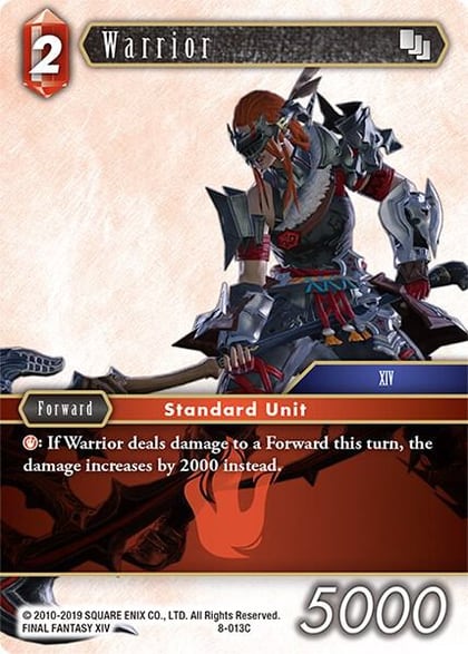 Warrior, Opus VIII 8-013C