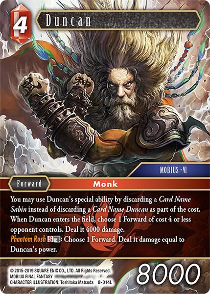Duncan, Opus VIII 8-014L