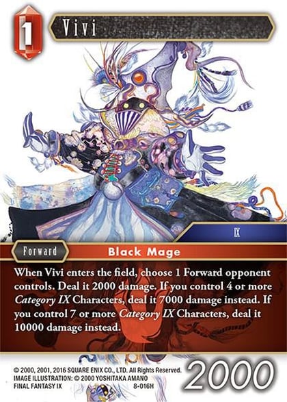 Vivi, Opus VIII 8-016H
