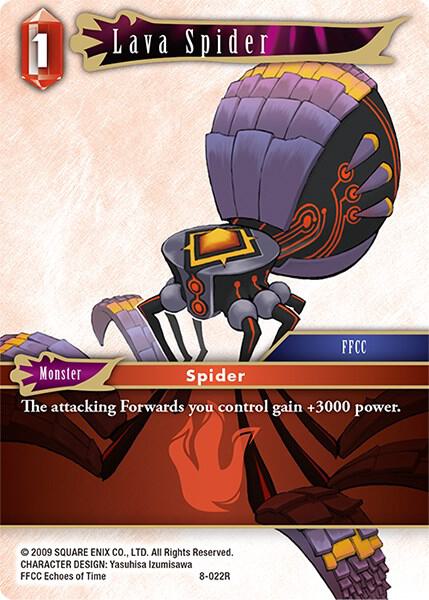 Lava Spider, Opus VIII 8-022R
