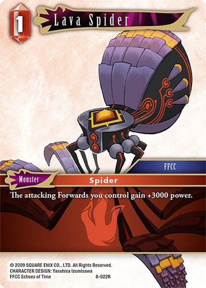 Lava Spider, Opus VIII 8-022R