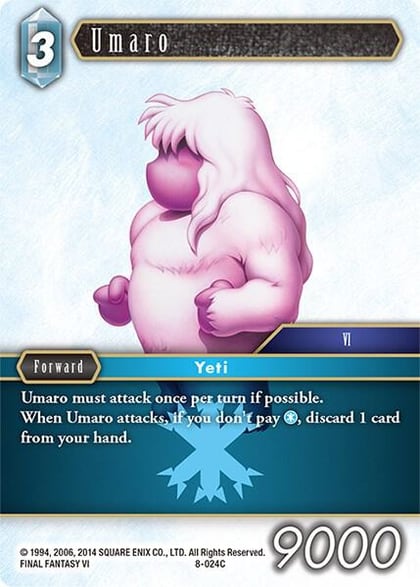 Umaro, Opus VIII 8-024C