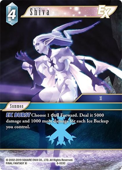 Shiva EX, Opus VIII 8-033C